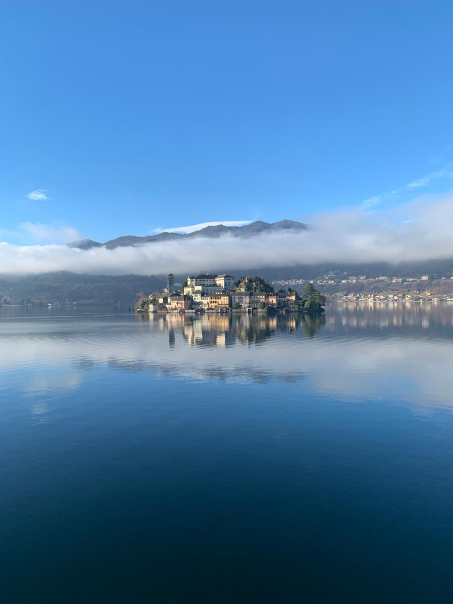 -Ortaflats- Appartamento Belvedere Orta San Giulio Exteriör bild