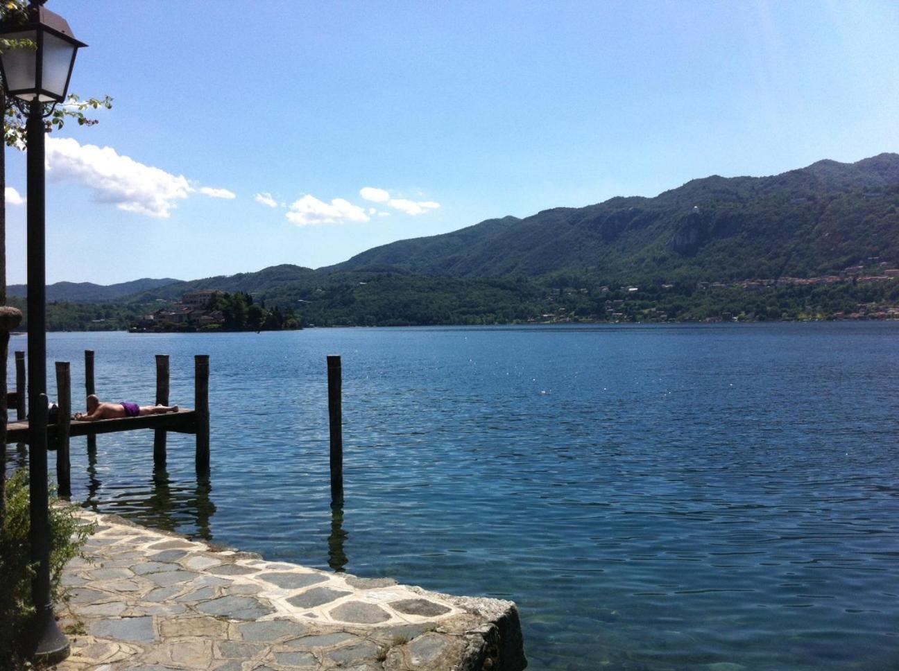 -Ortaflats- Appartamento Belvedere Orta San Giulio Exteriör bild